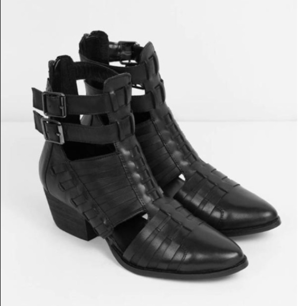 Chinese Laundry Black Ankle Boots